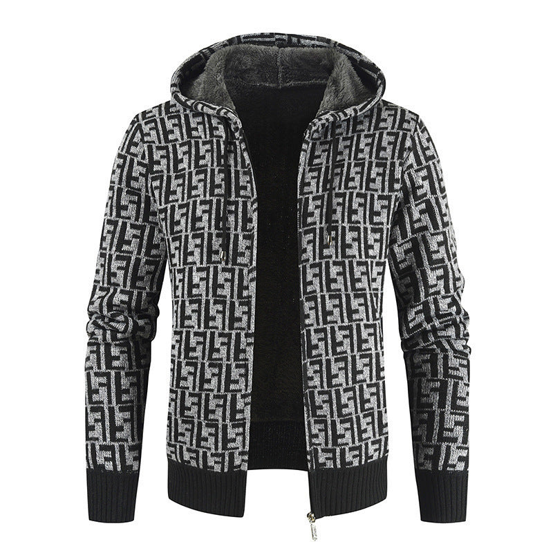 Men's Warm Padded Hooded Jacket Lisslune