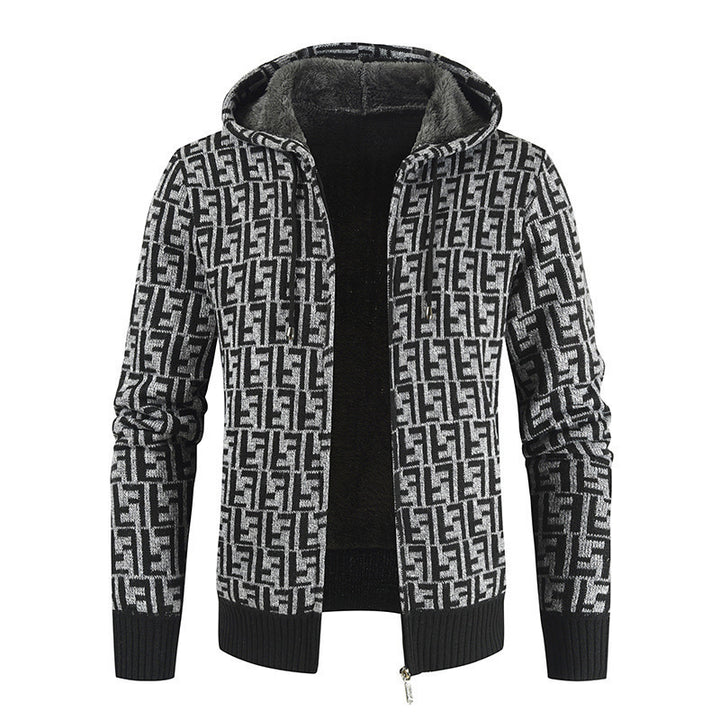 Men's Warm Padded Hooded Jacket Lisslune