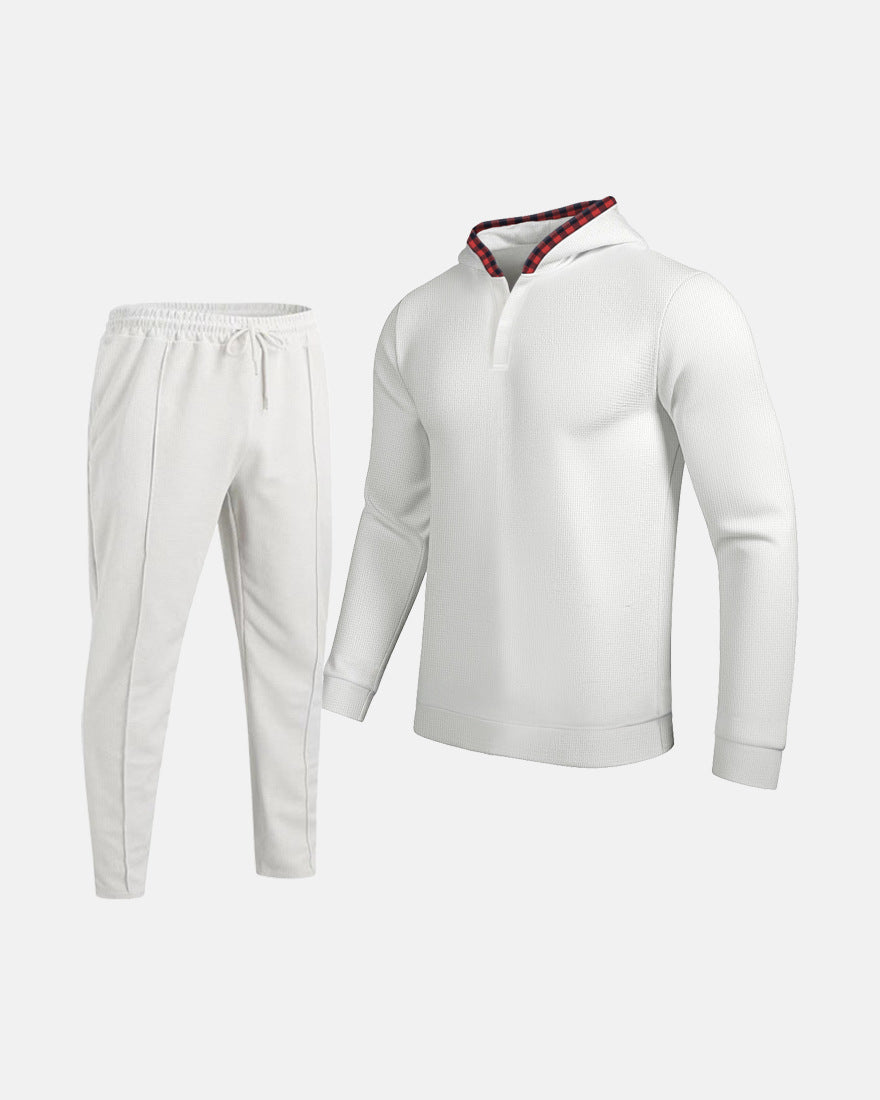 Men's sporty hoodie set with breathable and ergonomic cut Lisslune