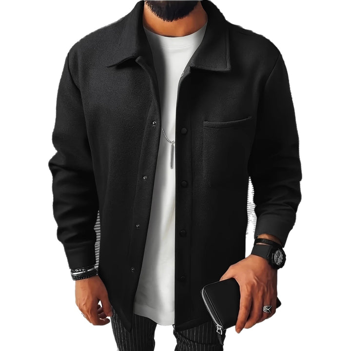 Men's casual shirt jacket made of high-quality material Lisslune