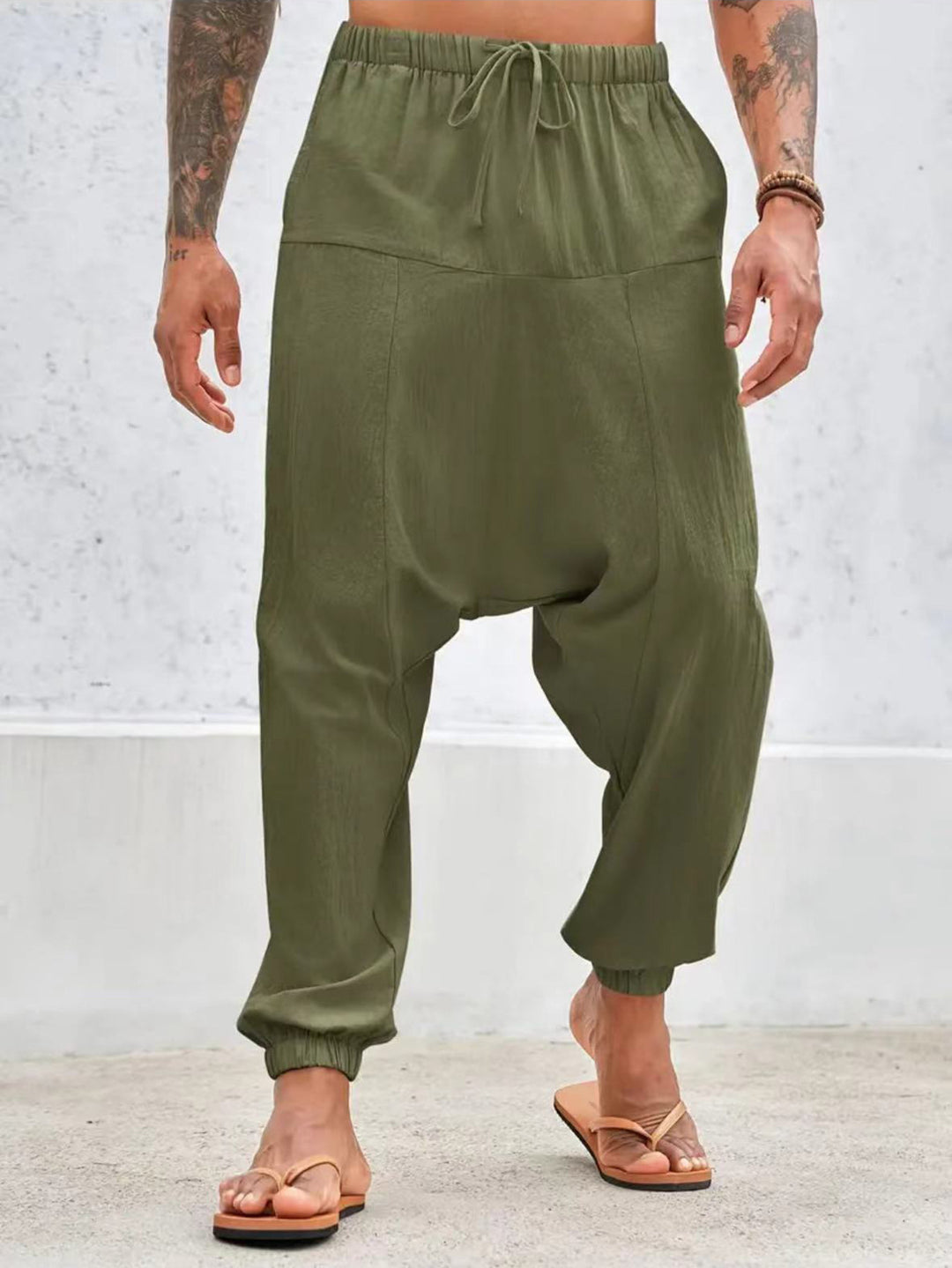 Men's casual harem pants Lisslune