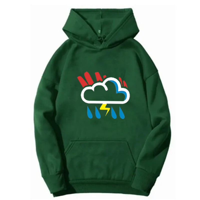 Women's hoodie with cheerful weather motif Lisslune
