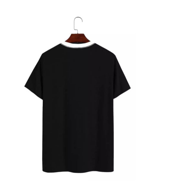 Men's T-shirt with modern design and contrasting collar Lisslune