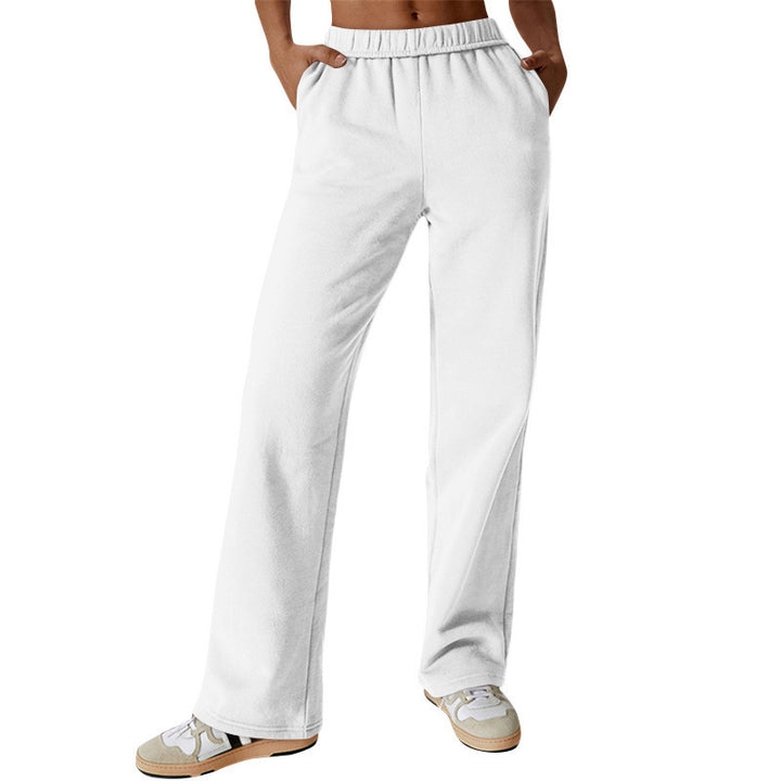 Women's leisure pants with a comfortable fit and side pockets Lisslune