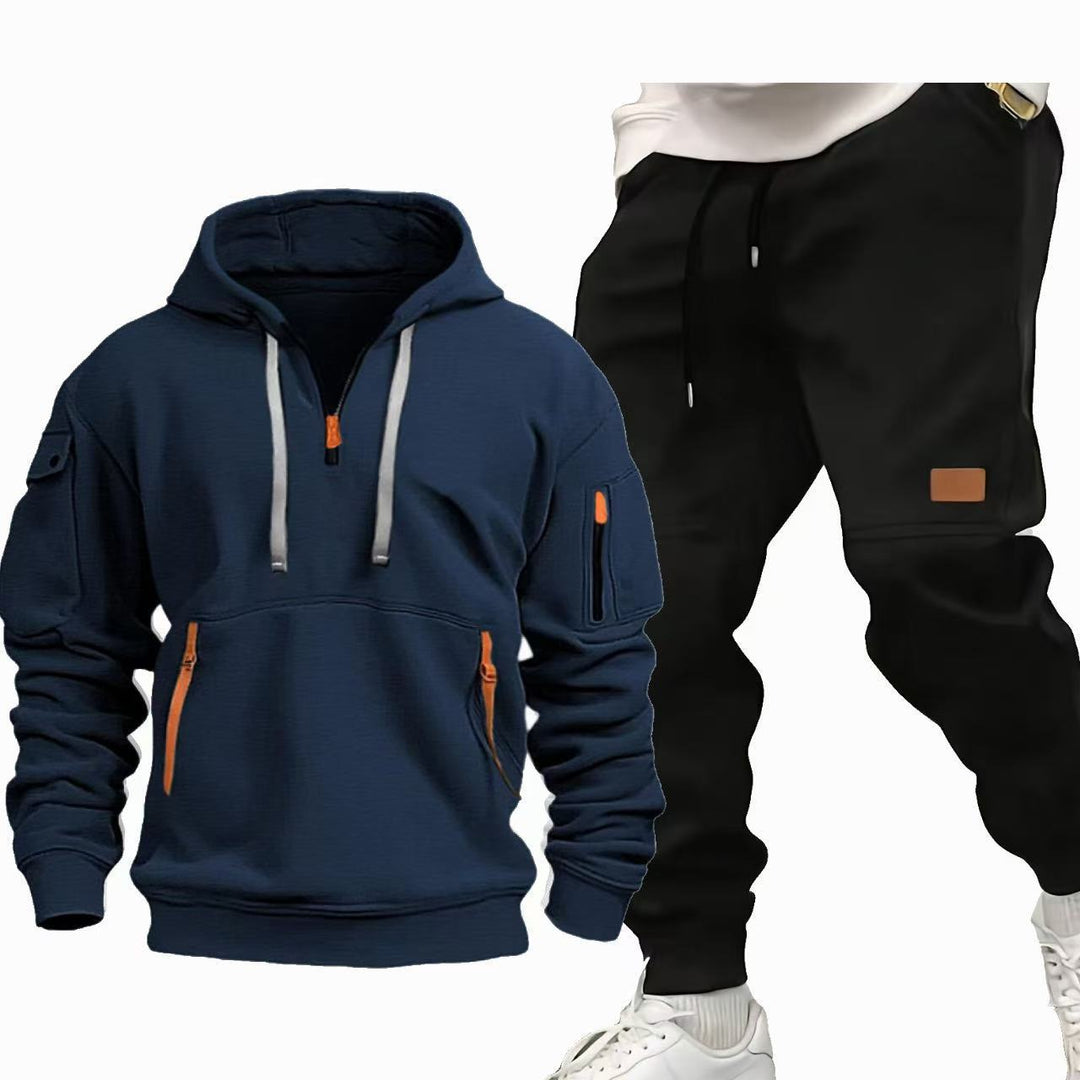 Men's Functional Hoodie and Jogging Pants Set Lisslune