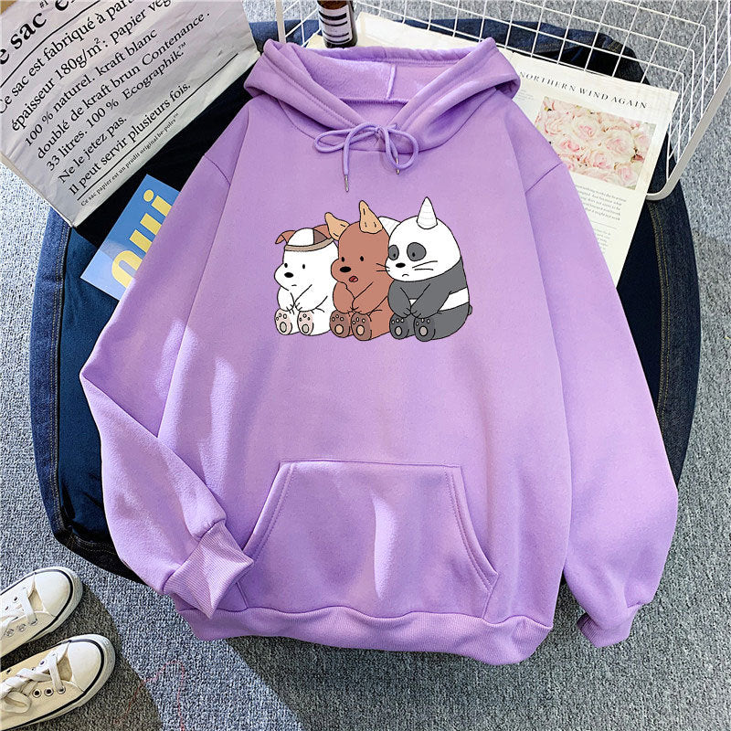 Women's hoodie with cute animal motif Lisslune
