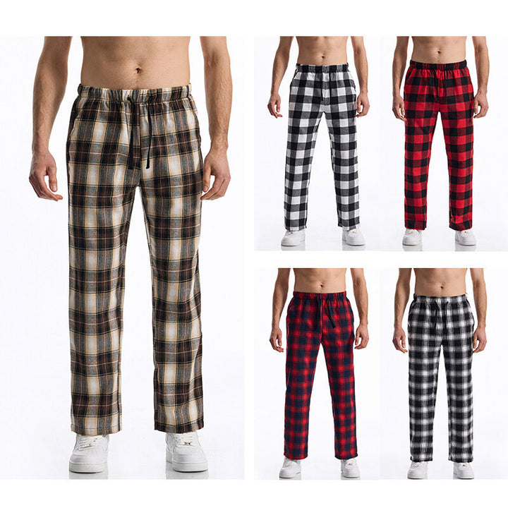 Men's pajama pants made of soft flannel Lisslune