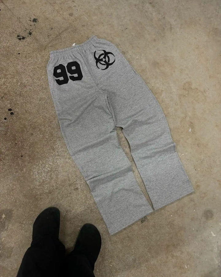 Women's sweatpants with urban biohazard design and comfortable fit Lisslune
