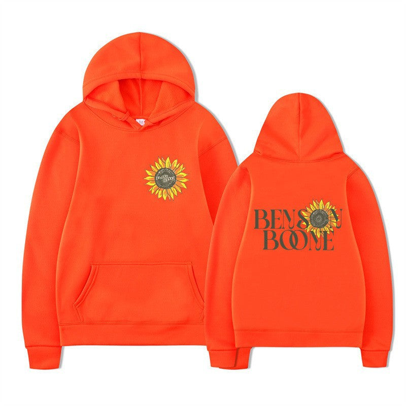Women's hoodie with floral graphic design Lisslune