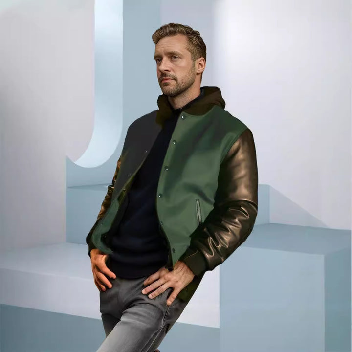 Men's College Jacket Lisslune