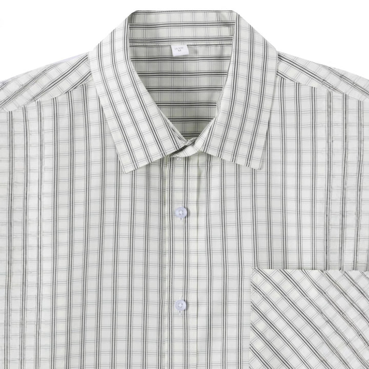 Men's lightweight, checked short sleeve shirt Lisslune
