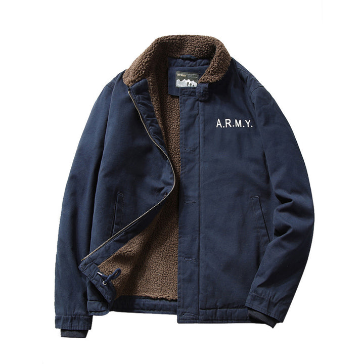 Men's Warm Bomber Jacket Lisslune