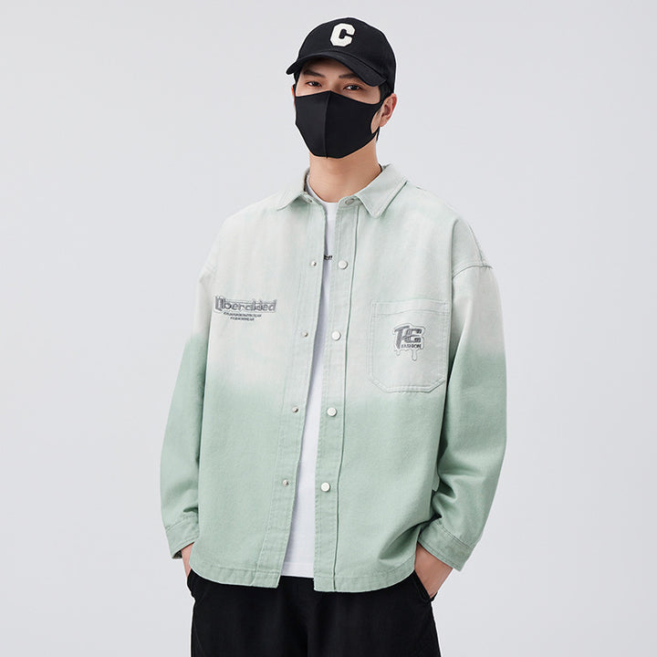 Men's Casual Overshirt Jacket with Unique Design Lisslune