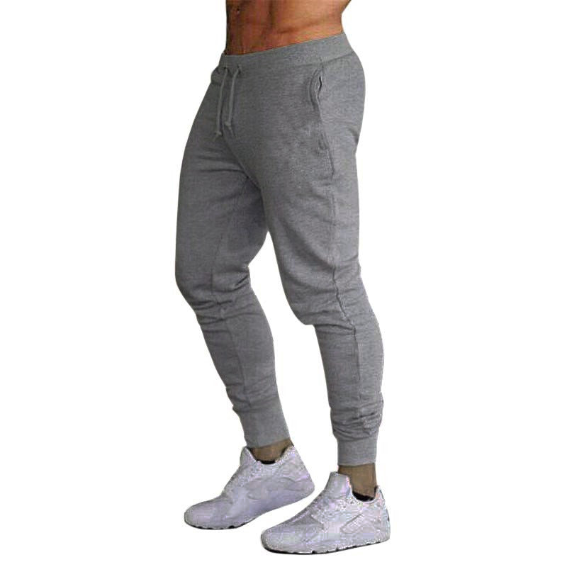 Men's Comfortable Fitness Joggers with Elastic Waistband Lisslune