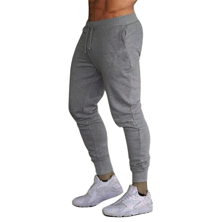 Men's Comfortable Fitness Joggers with Elastic Waistband Lisslune
