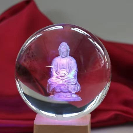 Lisslune | Glowing Moon Crystal Ball