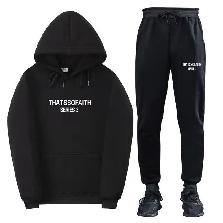 Women's tracksuit with modern hooded sweatshirt and comfortable sweatpants Lisslune