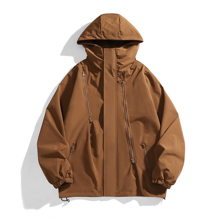 Men's functional jacket with innovative waterproof design Lisslune