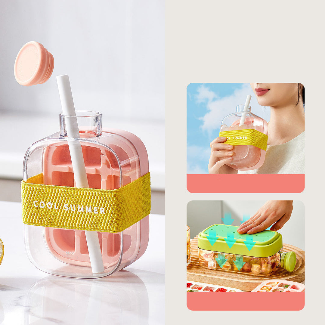 Lisslune | Practical 2in1 Ice Cube Bottle