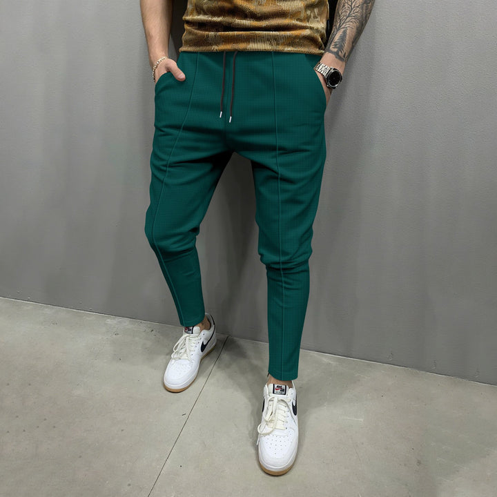 Men's elegant jogging pants with stylish details Lisslune