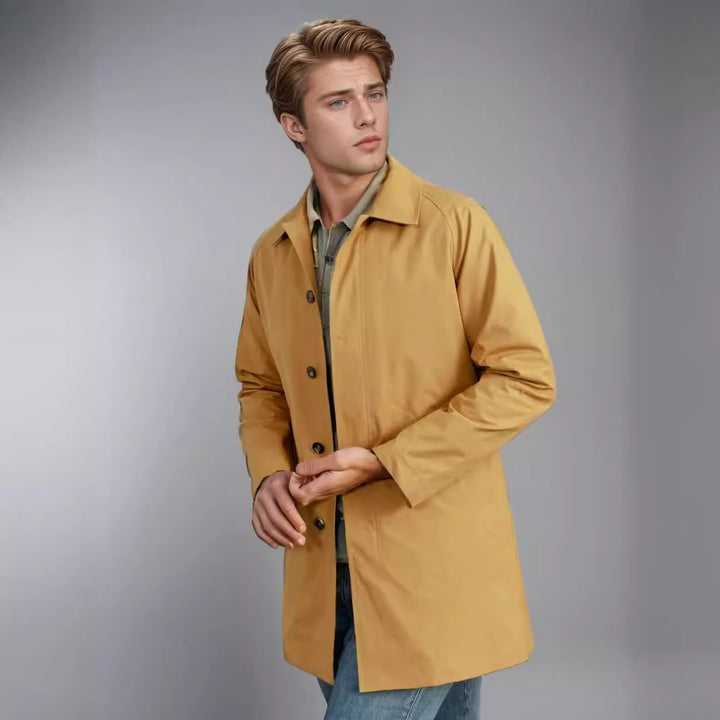 Men's weatherproof transitional jacket with practical pockets Lisslune