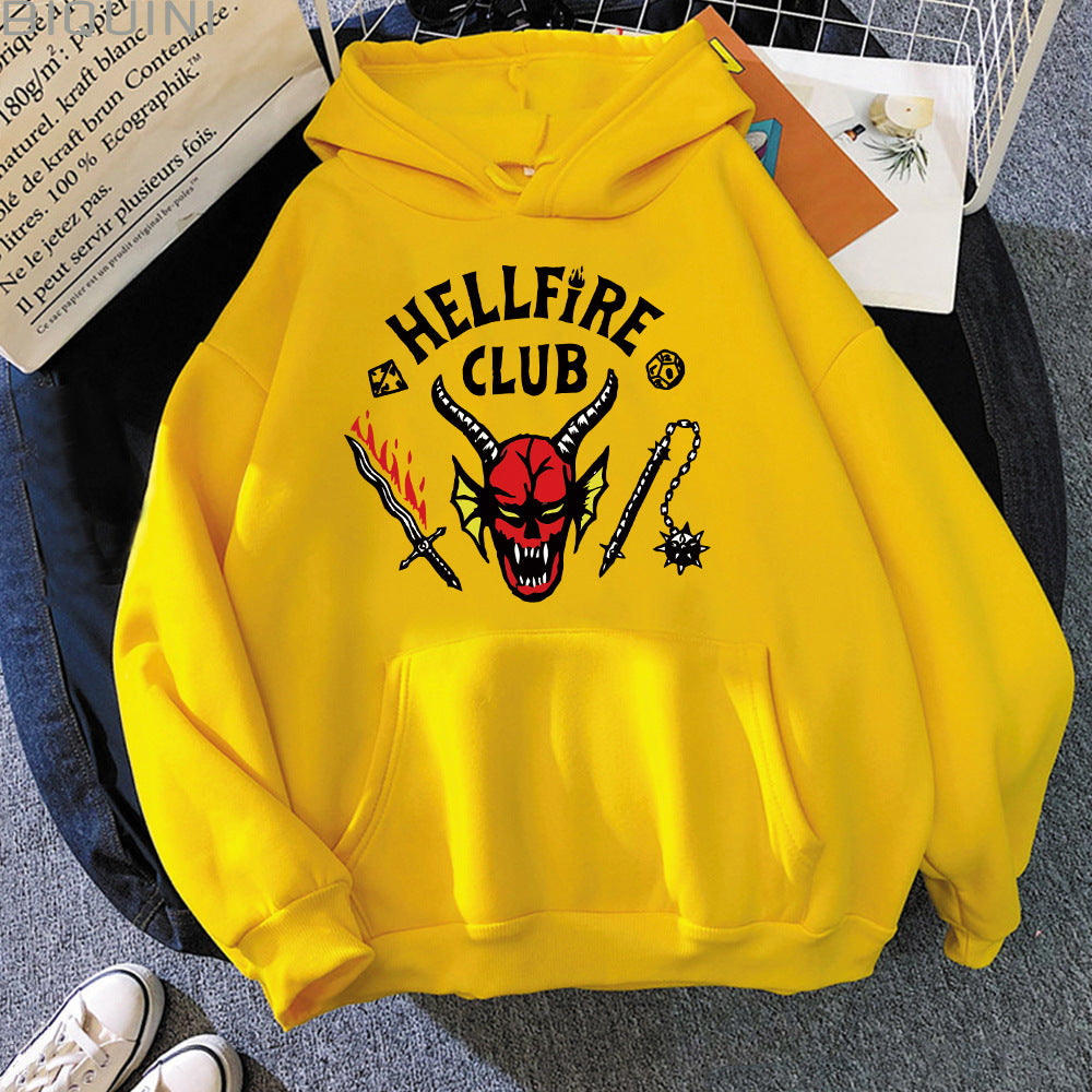 Women's hoodie with striking motif and casual fit Lisslune