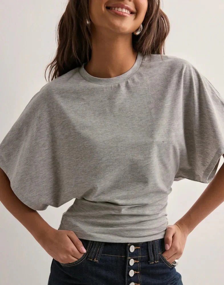 Damen Bequemes Oversized T-Shirt mit modernem Schnitt Lisslune