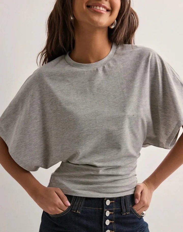 Damen Bequemes Oversized T-Shirt mit modernem Schnitt Lisslune