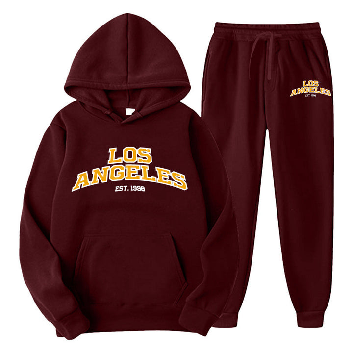 Women's Sporty Hoodie and Jogging Pants Set Lisslune