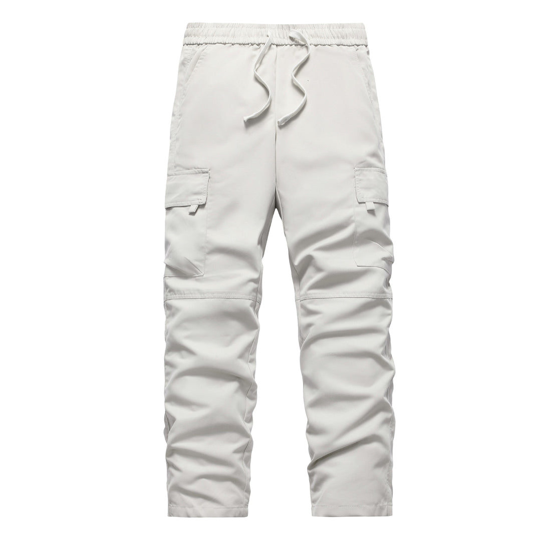Men's Cargo Pants with Adjustable Waistband and Versatile Pockets Lisslune