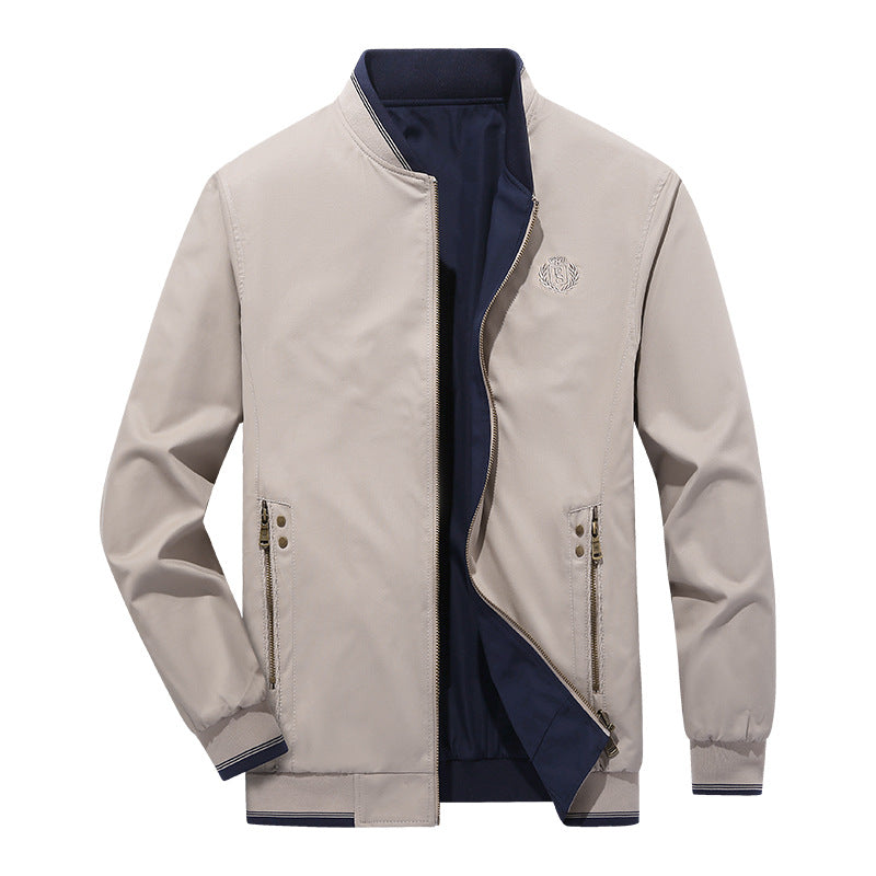 Men's Casual Zip-Up Jacket with Practical Pockets Lisslune