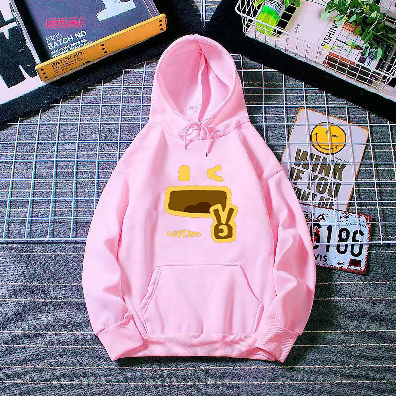 Women's hoodie with creative emoji design Lisslune