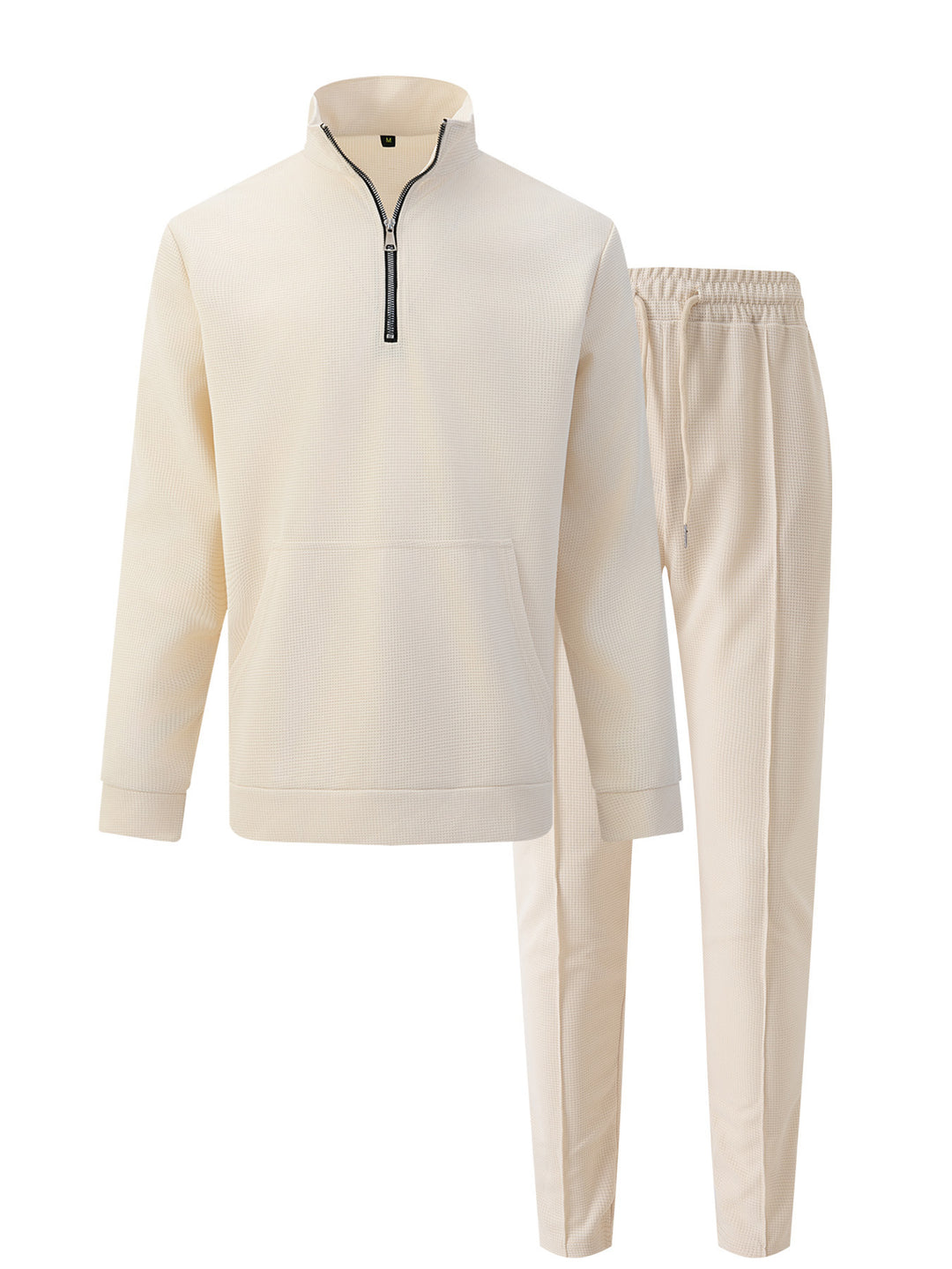 Men's Sporty Zip Sweater with Comfortable Jogging Pants Lisslune