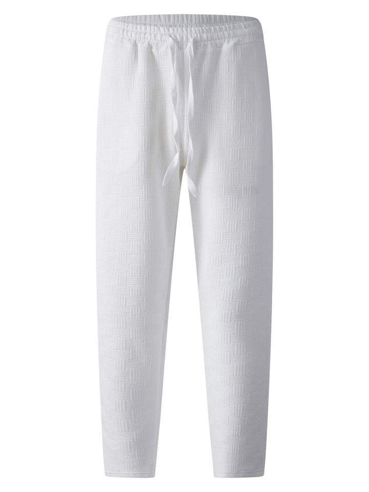 Men's sporty leisure pants with innovative structural design and elastic waistband Lisslune