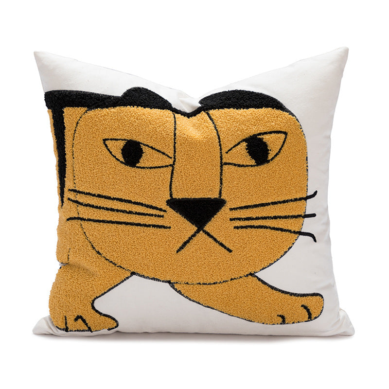 Lisslune | cute unique cat-tiger pillowcase