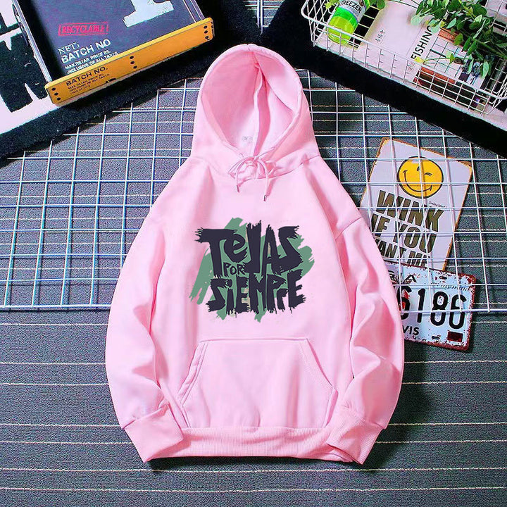 Ladies Hoodie with artistic graphic print Lisslune