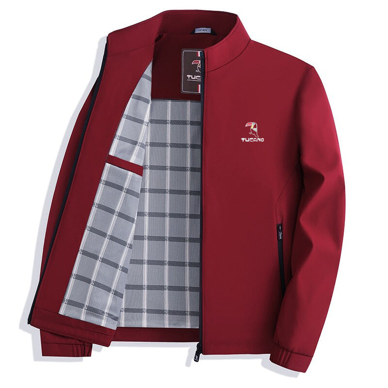 Men's Modern Leisure Jacket with Innovative Design Lisslune