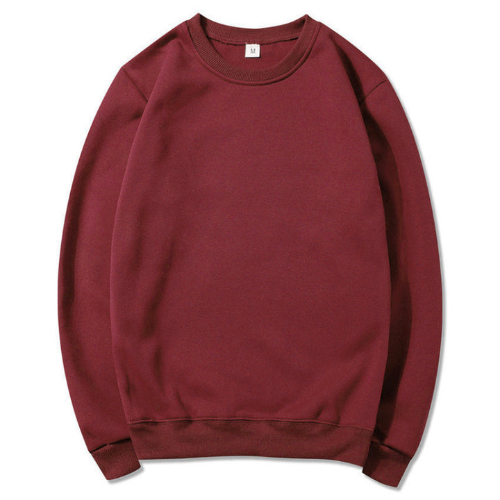 Women's sweatshirt made of soft fleece material with a classic round neckline Lisslune