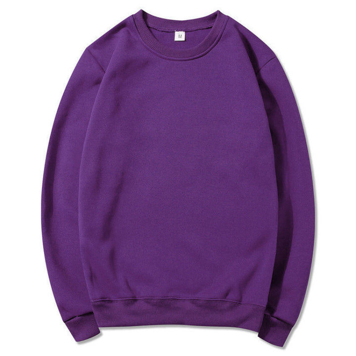 Women's sweatshirt made of soft fleece material with a classic round neckline Lisslune
