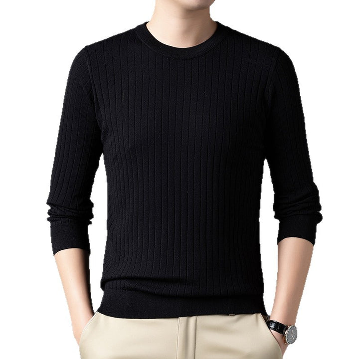 Men's Fine Rib Sweater Lisslune