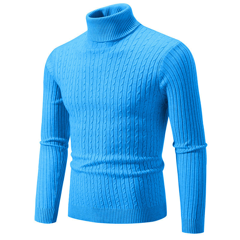 Men's turtleneck sweater made of comfortable knit quality Lisslune