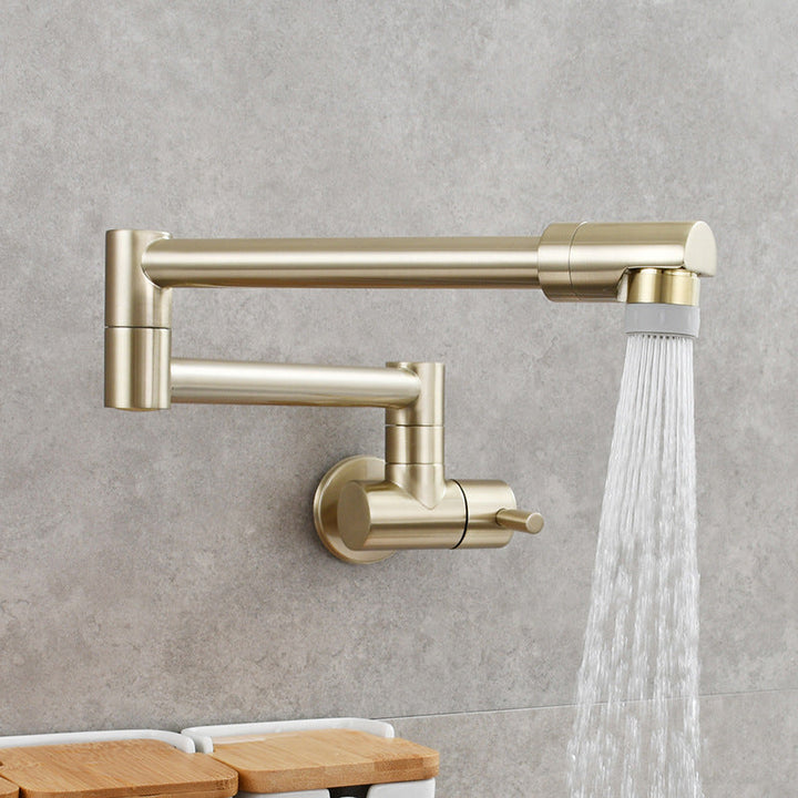 Lisslune | Modern vessel water tap brass lever handles sink faucet