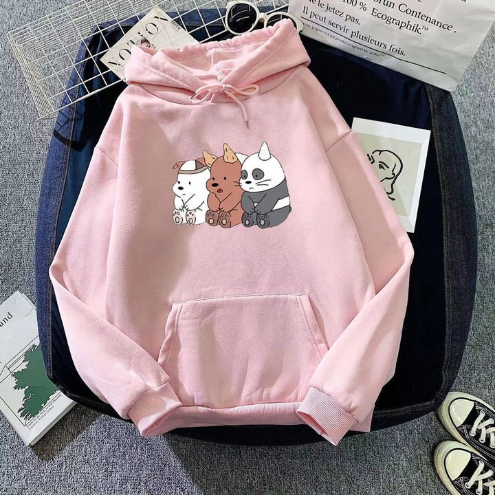 Women's hoodie with cute animal motif Lisslune