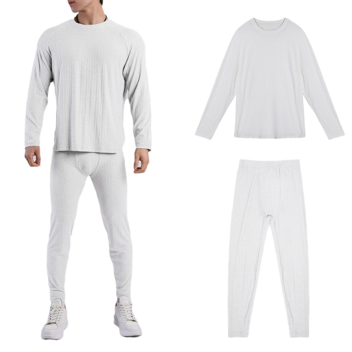 Men's thermal set with innovative heat insulation and moisture-wicking properties Lisslune