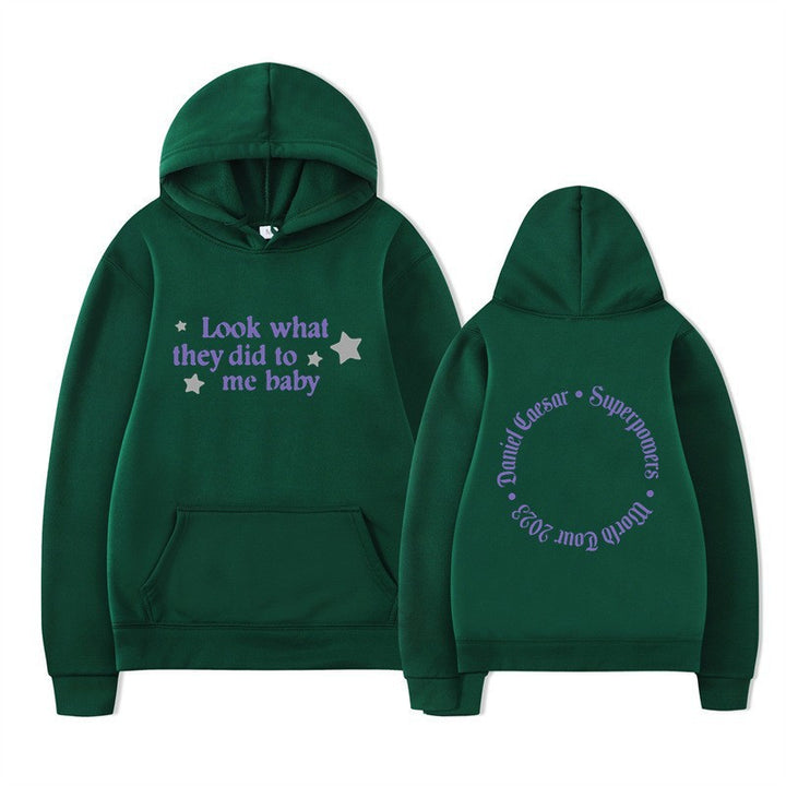 Women's hooded sweatshirt with creative slogan and unique design Lisslune