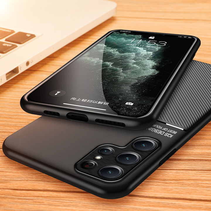 Lisslune | Solid Twill Anti-Fall Case for Samsung