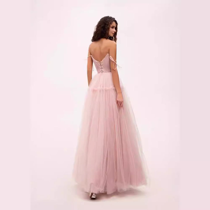 Ladies evening dress made of the finest tulle from Lisslune