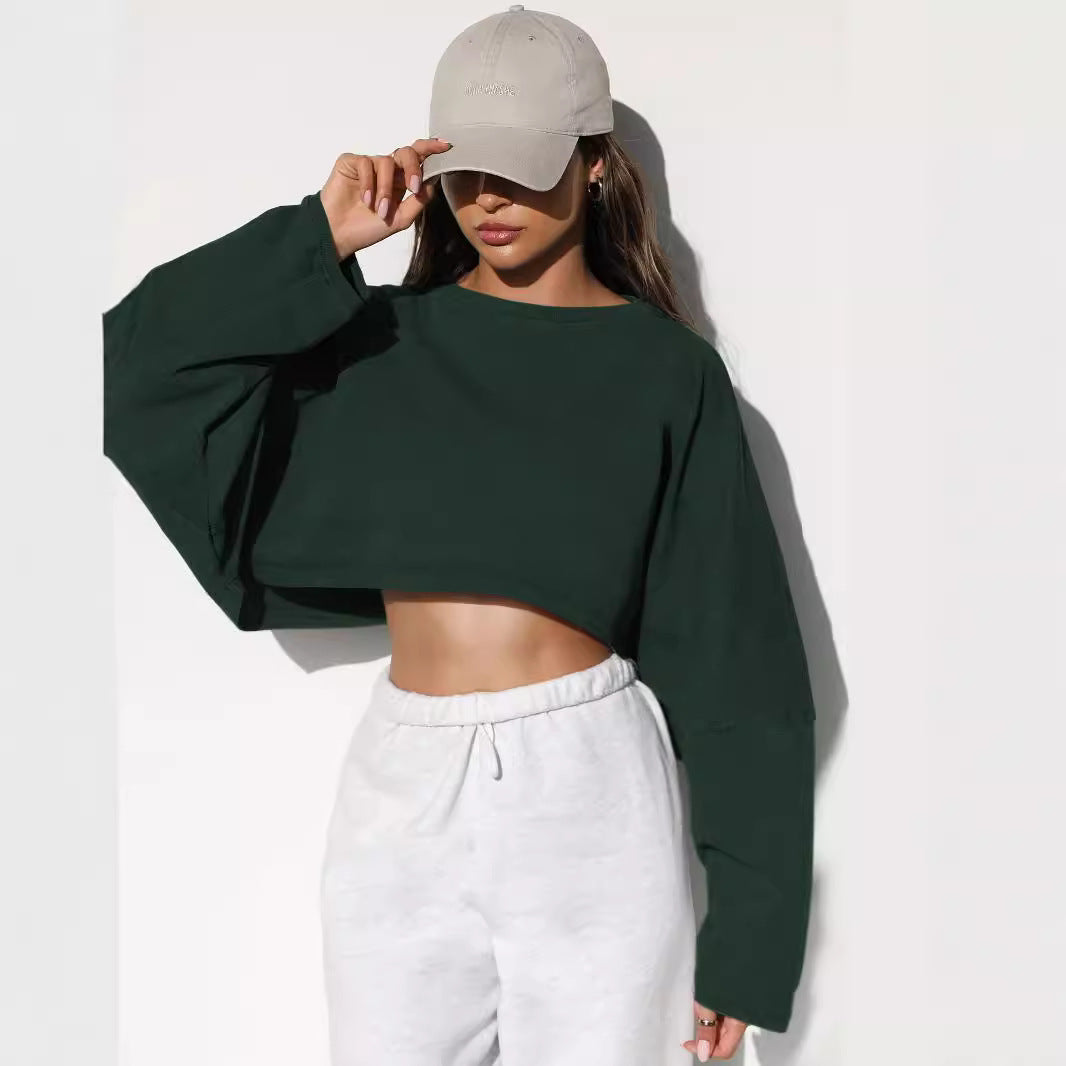 Women's casual crop sweater Lisslune