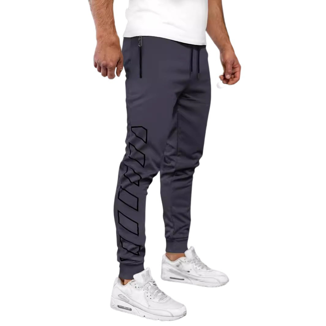 Men's sporty jogging trousers with zip pockets Lisslune
