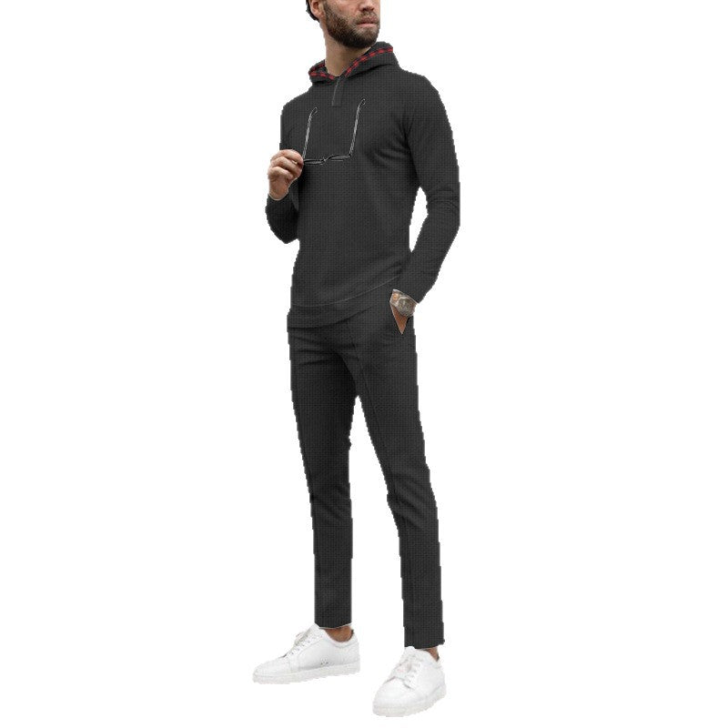 Men's sporty hoodie set with breathable and ergonomic cut Lisslune